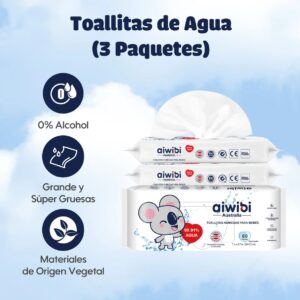 Toallitas húmedas para bebés