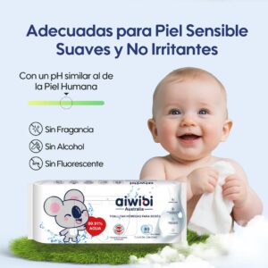 Caja de 12 Paquetes de Toallitas de Agua