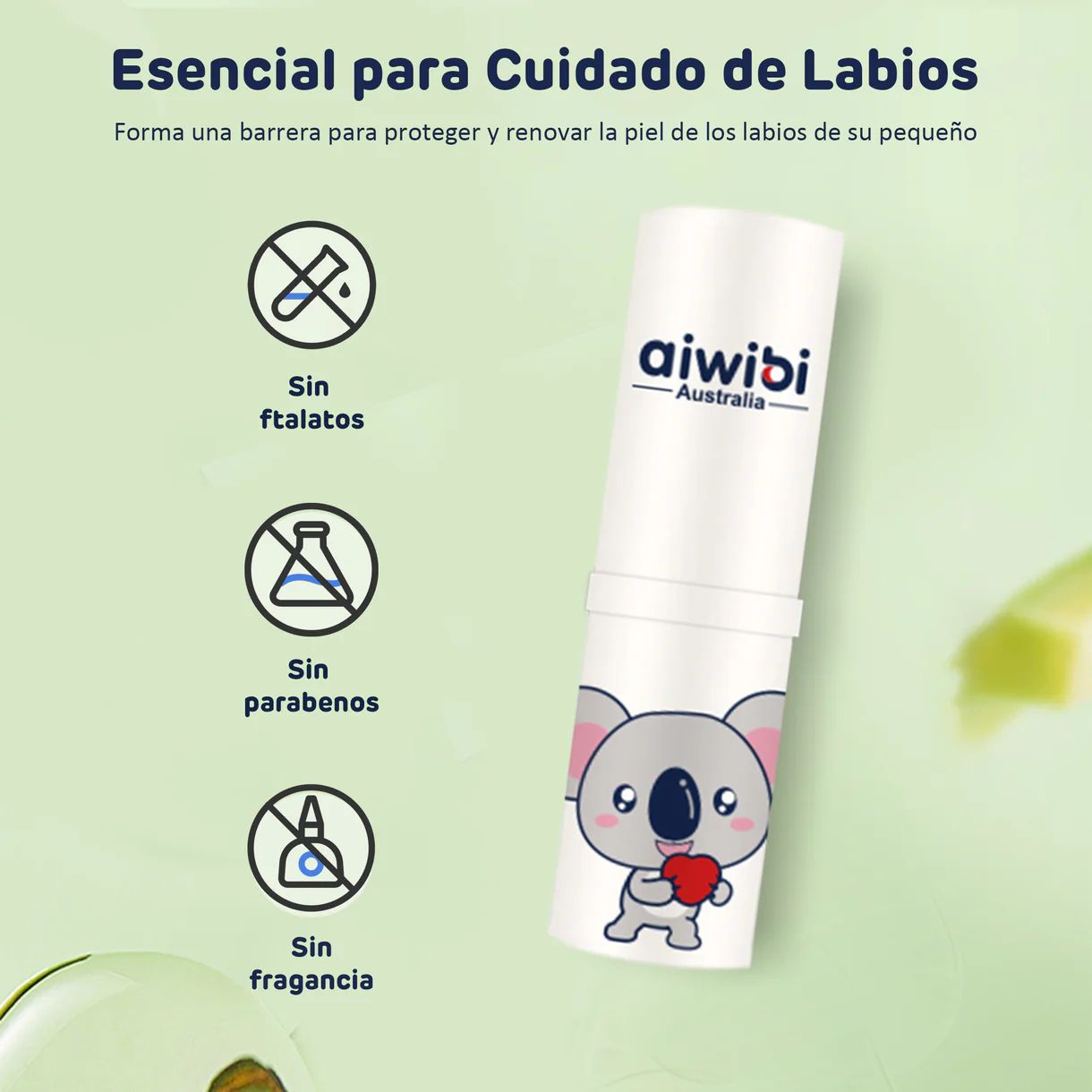 Bálsamo Labial Aiwibi 3g - Imagen 2