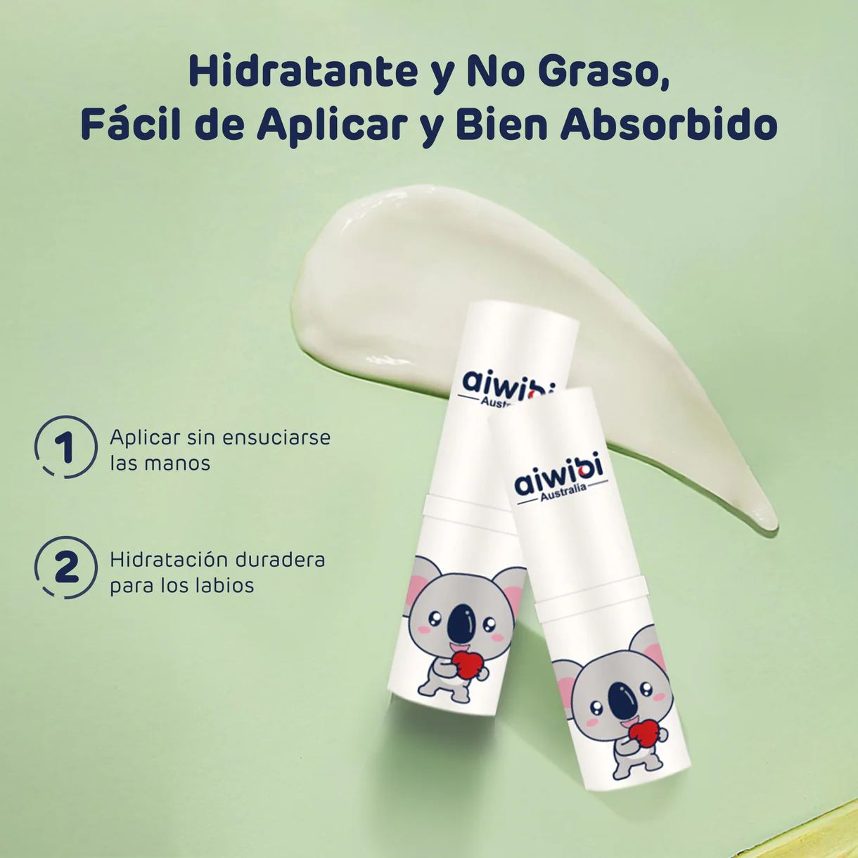 Bálsamo Labial Aiwibi 3g - Imagen 3