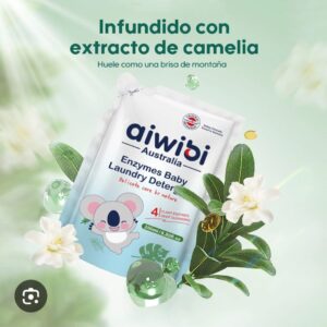Detergente sobre